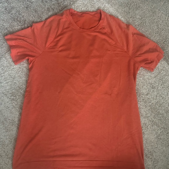 lululemon athletica Other - Men's Orange Lululemon Athletic Shirt